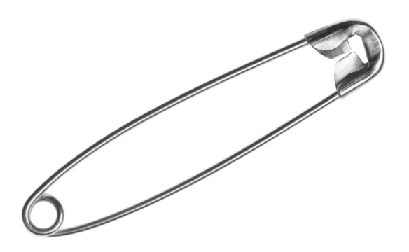 Safety pin cut out