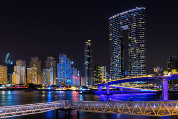 Dubai Marina - at night