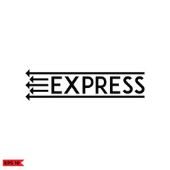 Icon vector graphic of Express Arrow logo