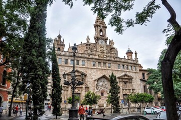 Fototapeta na wymiar Iglesia de los Santos Juanes. Valencia, Spain, Europe.