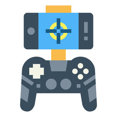 gamepad flat icon style © smalllike