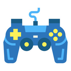 joystick flat icon style