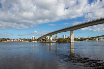 Fototapeta na wymiar Bridges over the Halifax River in Florida