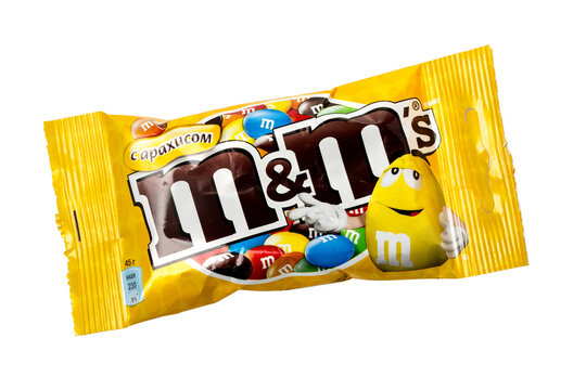 Packet of Peanut M&M's milk chocolate