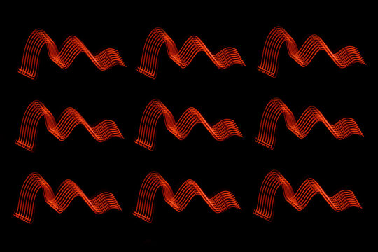 Pinselstrich rote farbe 