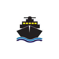 Ship, ship, cargo, logistics, transport and delivery icon