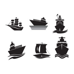 Ship, ship, cargo, logistics, transport and delivery icon