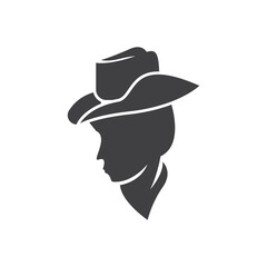 Gentleman icon vector fashion boutique and design symbol
