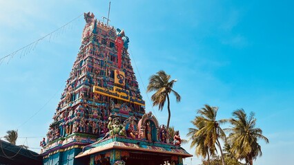 Dravidian Architecture (Indian Hindu Temple)