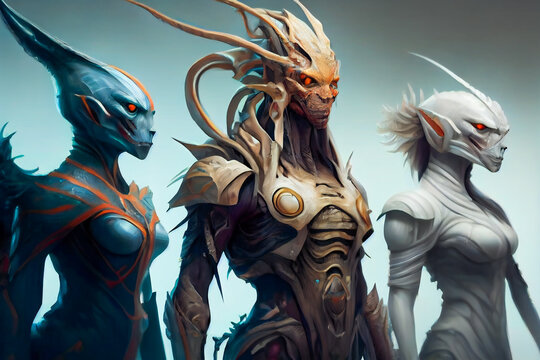 Exploring the Unseen. Revealing Mysterious Alien Creature Species Generative AI