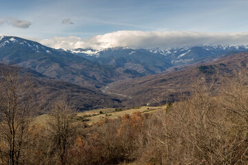 The morning in the mountains (Greece, Epirus)