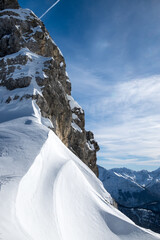 Hochalpine Winterlanschaft