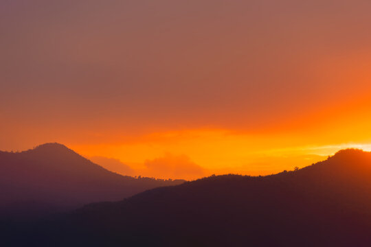 sun early morning.light of sunny.sunrise or senset with the sky.