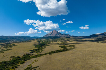 Fototapeta premium mountain in autumn season