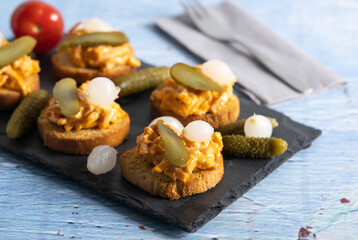 Homemade vegan spread.