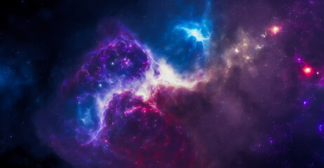 Obraz na płótnie Canvas sky with Milky Way. Generation AI