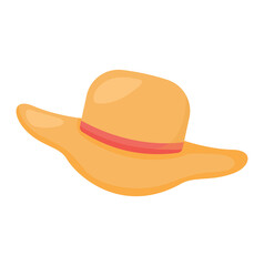 hat cartoon icon