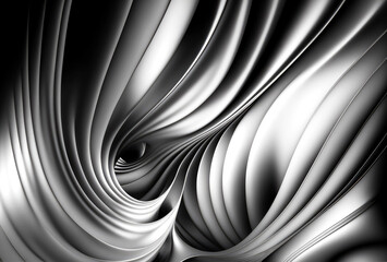 Abstract silver background, generative ai