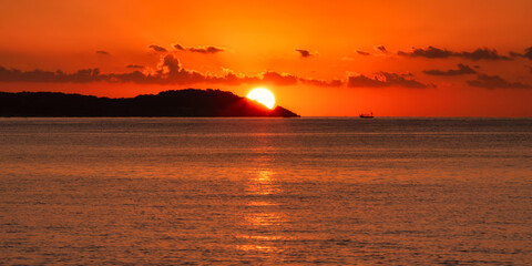 Sun Rising over Punta Arabi