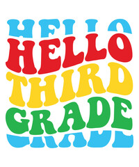 Hello Third Grade T-shirt 