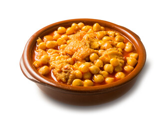 Garbanzos con callos