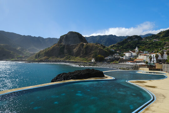 Porto da Cruz an der Nordk&uuml;ste Madeira