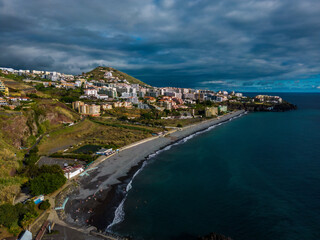 Funchal mit Praia Formosa, Madeira