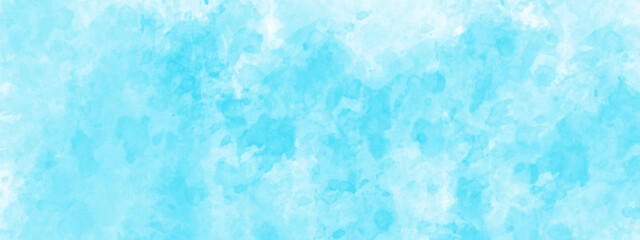 Beautiful clear light blue sky with white clouds. abstract watercolor blue-sky with cloudy background.