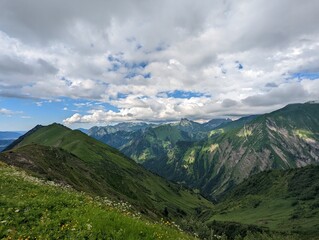Naklejka premium mountains