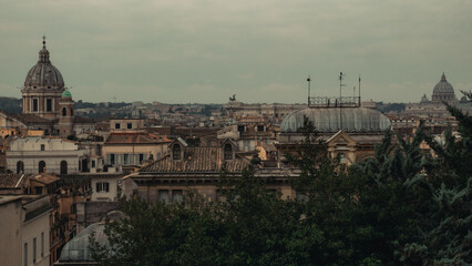 Fototapeta na wymiar panorama rzymu