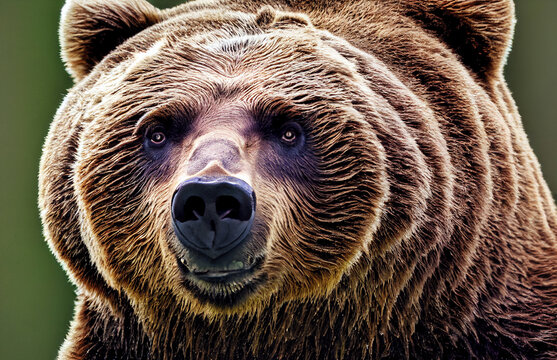 Illustrative image of a brown bear