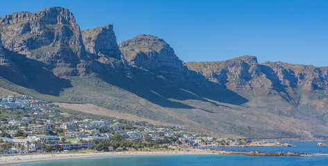 Twelve Apostles on the South Atlantic Coast near Cape Town South Africa