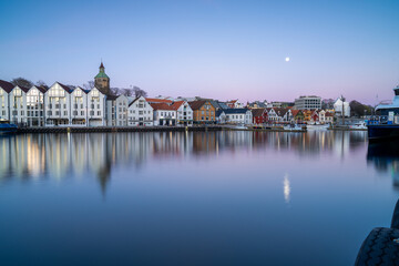 Fototapeta na wymiar The center of Stavanger, a city in Norway, Scandinavia, Europe