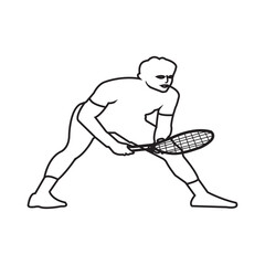 floor tennis icon