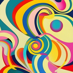 abstract pattern with circles 9