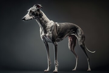 Obraz na płótnie Canvas Greyhound dog