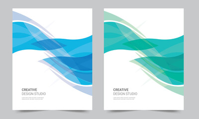 Cover design for annual report and business catalog, magazine, flyer or booklet. Brochure template layout. A4 cover vector EPS-10