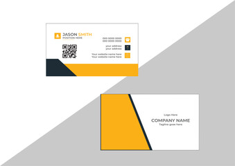 modern Business Card design template For company and Personal Use. 