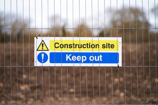 Keep out sign
