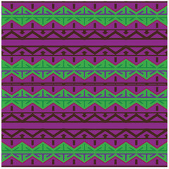 Vector geometric ornament in ethnic style. Seamless pattern with  abstract shapes, repeat tiles. Repeating pattern for decor, fabric,textile and fabric.