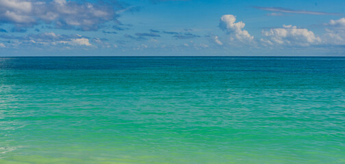 Soothing turquoise waters of the Caribbean beckon you to come and bask in its tranquility on a sun-kissed day