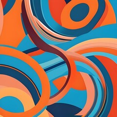 abstract pattern with circles 7