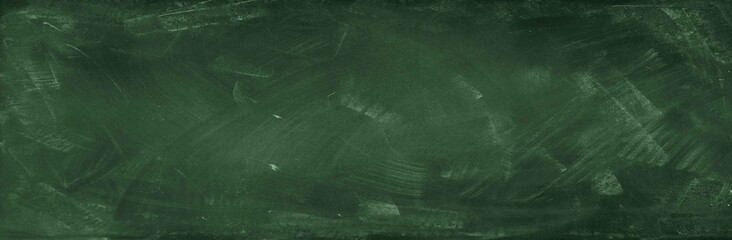 Green blackboard or chalkboard