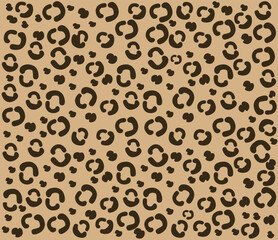 Beautiful unusual black and yellow leopard pattern, for any design background, a pattern for the background