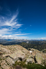 Summer landscape in Aiguestortes and Sant Maurici National Park, Spain