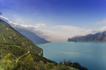 lake in the mountains