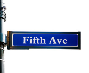 Fifth Avenue signpost