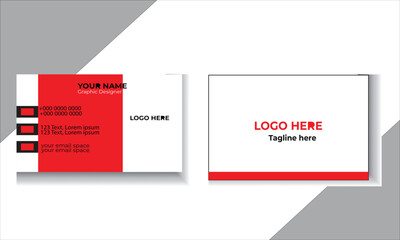 Creative and modern business card Design.