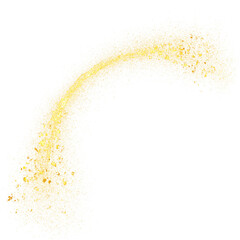 Fototapeta na wymiar Gold glitter sparkle