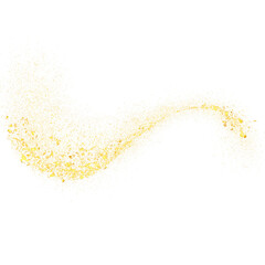 Gold glitter sparkle